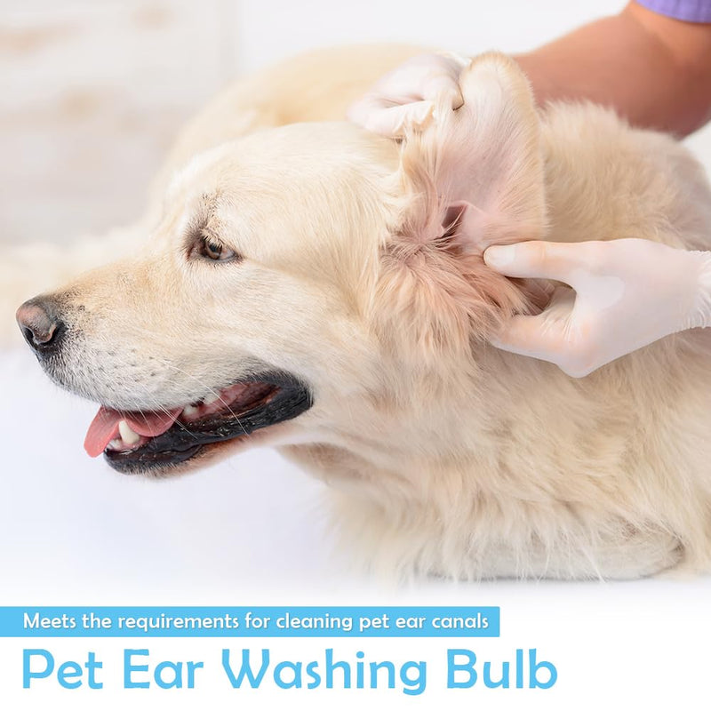 [Australia] - 4 Pack Hand Bulb Ear Syringes, Professional Soft Reusable Rubber Suction Ear Syringe Ball, Manual Fluid Suction Device Ear Washing Squeeze Bulb for Adults, Pet, 3 Sizes(30ml x 2, 60ml x 1, 90ml x 1) 