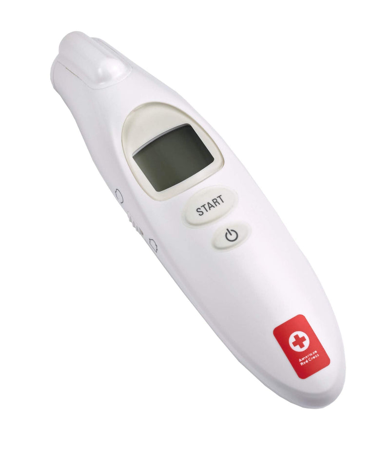 [Australia] - The First Years American Red Cross Digital Infrared Forehead No-Touch Thermometer for Adults and Kids 1 Count (Pack of 1) Forehead Thermometer 