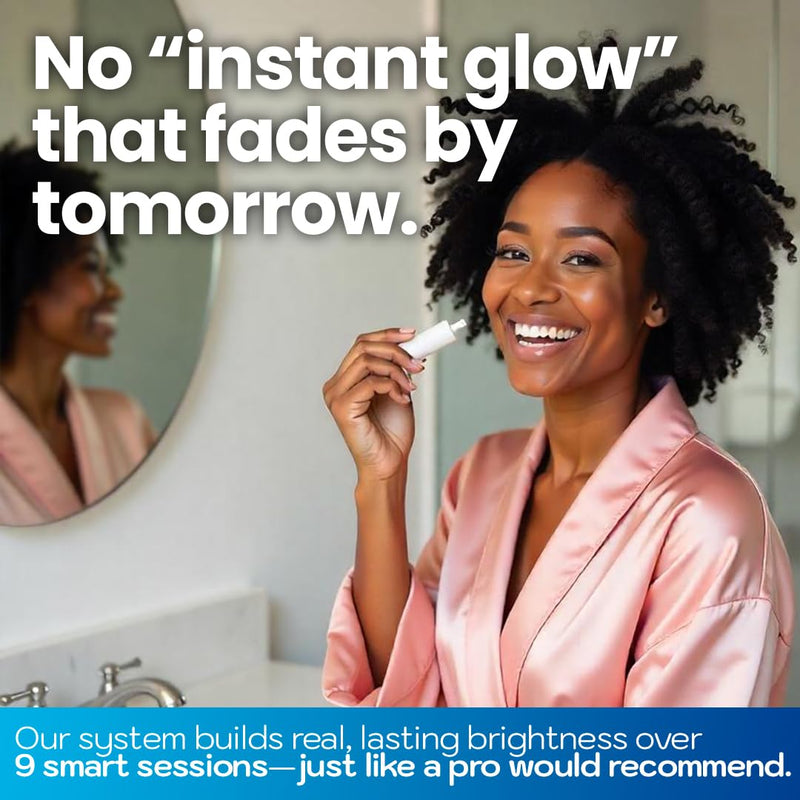 [Australia] - Emerawhite Teeth Whitening Kit - Personalized 9-Day Tooth Whitener - Professional Snow Whitening for Radiant Smiles | Enamel Safe 