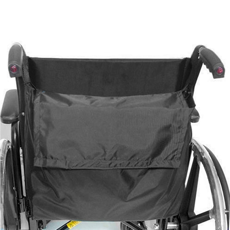 [Australia] - DMI Wheelchair Bag Provides Storage on Wheelchairs and Transport Chairs for Elderly and Disabled, FSA HSA Eligible, Straps for Quick and Easy Install, Black 1 Count (Pack of 1) 