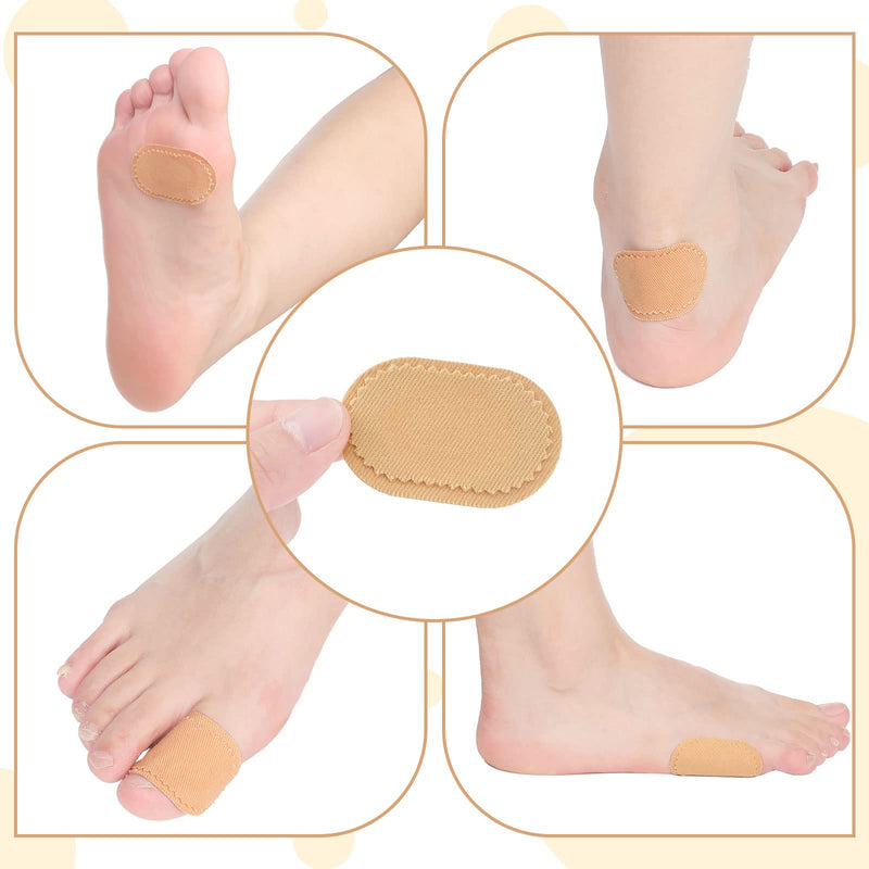 [Australia] - 30 Pcs Foot Callus Cushion Toe Cushions Pad Foot Protector Pads Corn Cushions Patches Shoe Accessories for Women Men Fabric Feet Heel Toe Protector Pads 30 