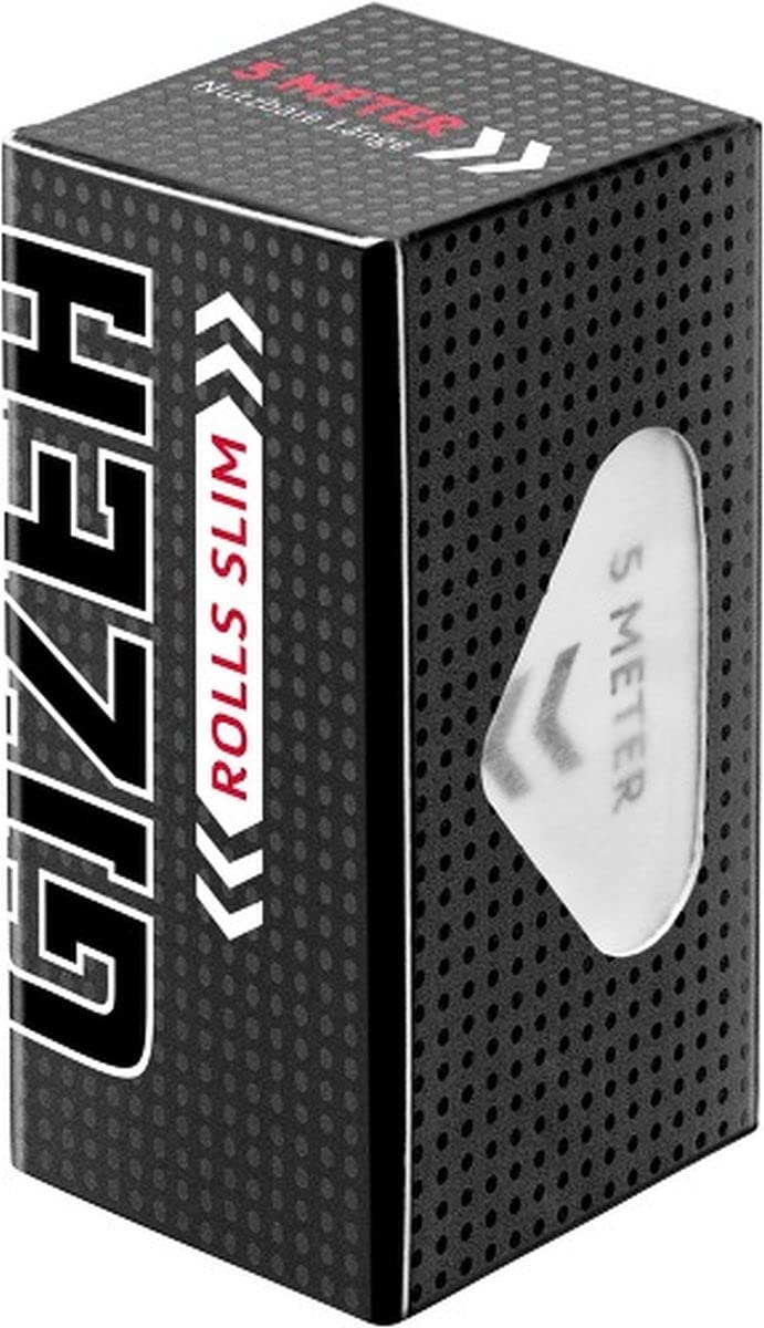 [Australia] - GIZEH BLACK Rolls Slim - rolling papers in individual length - 5 meters of paper in king size slim format - pack of 20 premium rolling paper (14 g/m²) 