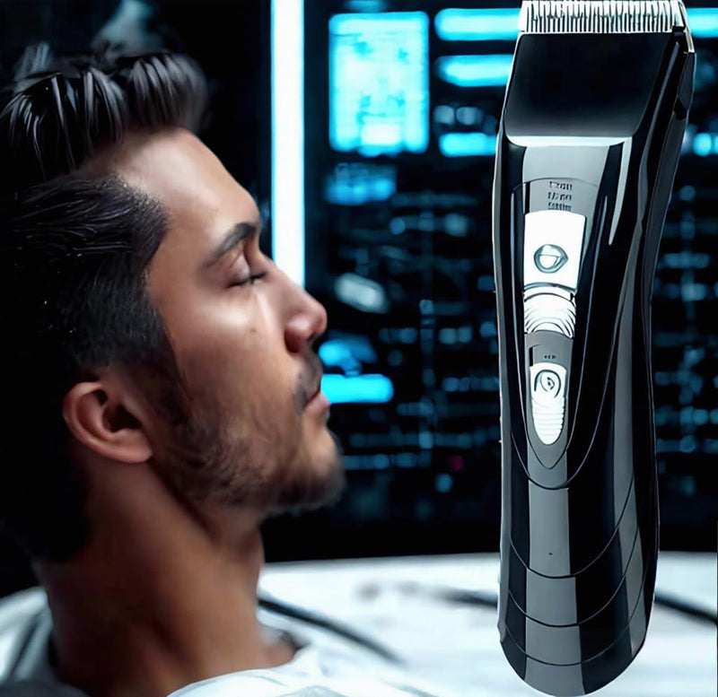 [Australia] - HAUSBELL Cordless Rechargeable Hair Clippers for Men, Women & Kids - Adjustable 4-Position Blade, Beard Trimmer, Professional Home Hair Cutting Kit with Travel Case, Barber Clippers 