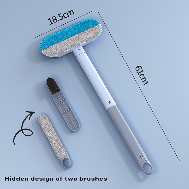 Multifunctional Pet Hair Remover, Reusable Pet Hair Remover, 4 in 1 Washable Lint Brush for Dog and Cat Hair, Gentle on Couches, Carpets, Clothes, Bedding