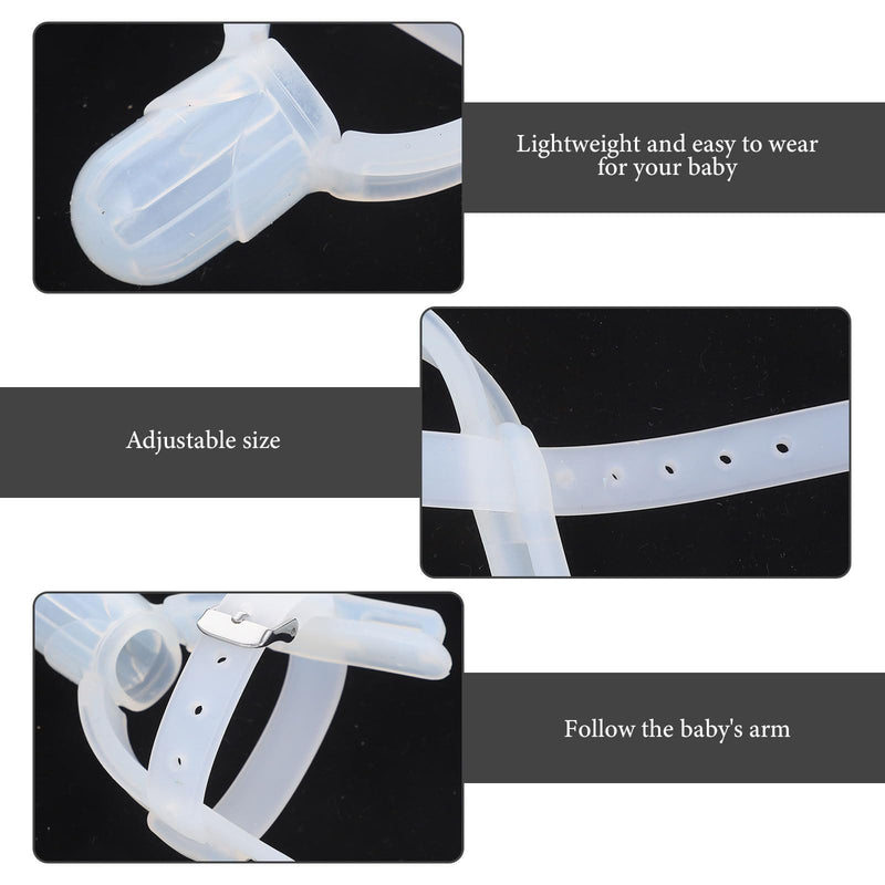 [Australia] - Thumb Sucking Stop: Children Finger Guard Thumb Sucking Treatment Wristband Silicone for 1-5 Years Baby Kids Toddler 