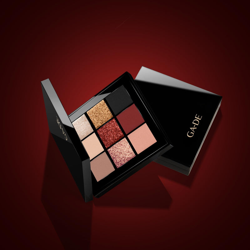 [Australia] - GA-DE Velveteen Eyeshadow Palette, 51 - Eyeshadow Collection with Light to Deep Shades - for Matte, Metallic, Silky and Shimmery Finishes - 0.286 oz 51 #Like4Like 