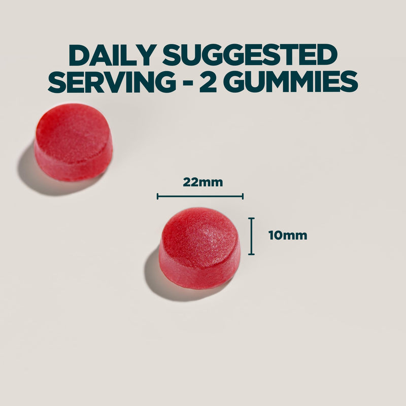Myprotein Vimto Flavored Multivitamin Gummies - 60 Count, Daily Supplement, Essential Nutrients, Immune Support, and Energy Boost, Vitamin C, D, B6 and Natural Juice Concentration Grapes, Raspberries, Blackcurrents 60 count (Pack of 1)