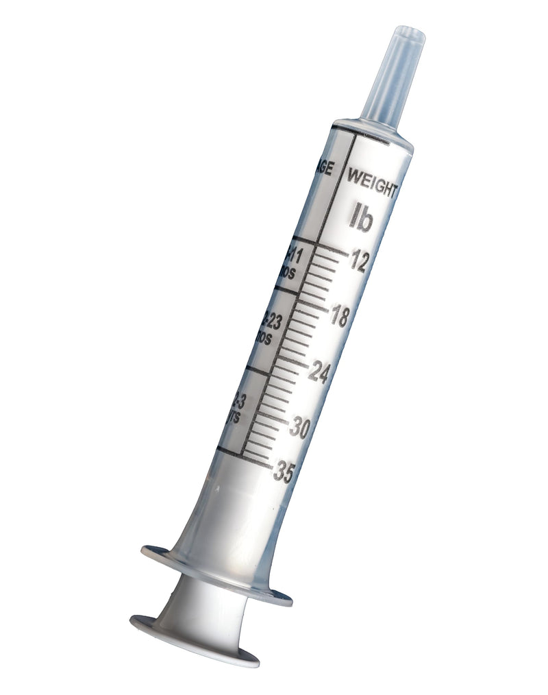 [Australia] - DOSE-2-WEIGHT Oral Syringe, Precision Dosing Dispenser for Infants Acetaminophen (160mg/mL), for Children Under 3 Yrs Old, Patented, Made in America 