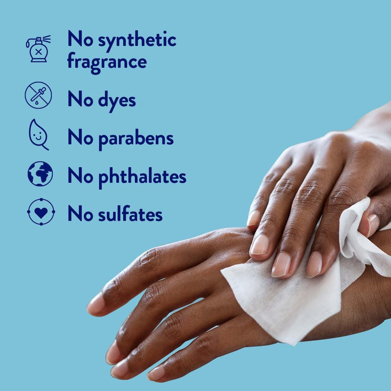 [Australia] - Megababe Megafresh Wipes | Unscented Cleansing Wipes for the Intimate Area | pH Balanced, Front & Back Use | 16 Individually Wrapped Wipes (Pack of 1) 