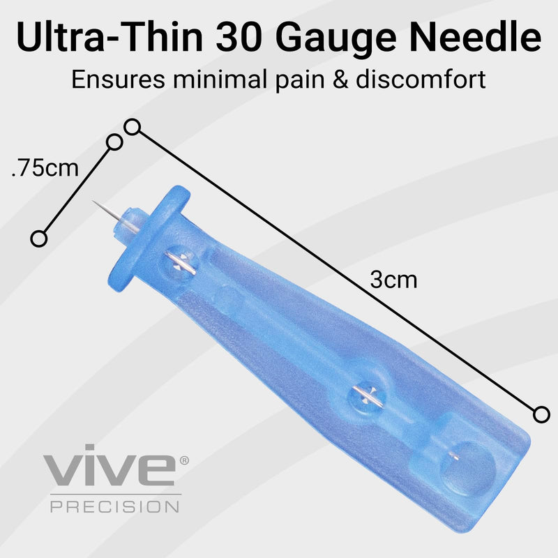 [Australia] - Easy-Twist Lancets for Diabetes Blood Sugar Extraction Testing, 30 Gauge Single Use Disposable Finger Pricker Needle Pen for Glucose Monitoring Devices (300 Easy-Twist Lancets) 300 Easy-Twist Lancets 