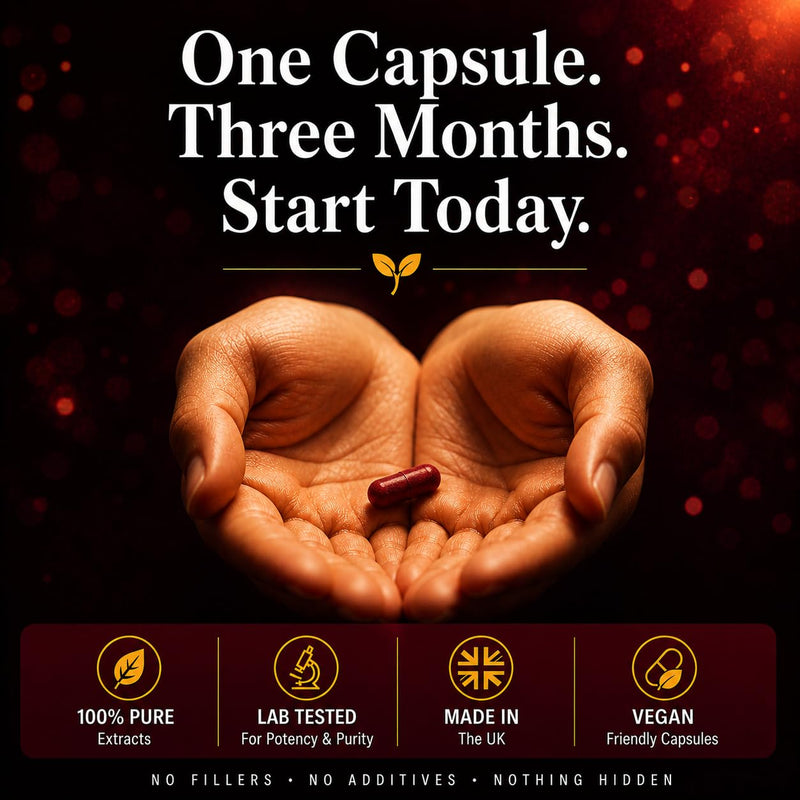 Flow State Formula | Beetroot & Ginkgo Biloba Capsules | Brain & Circulation Support | Dual 20:1 High Strength Extract | Caffeine Free | 90 Vegan Capsules