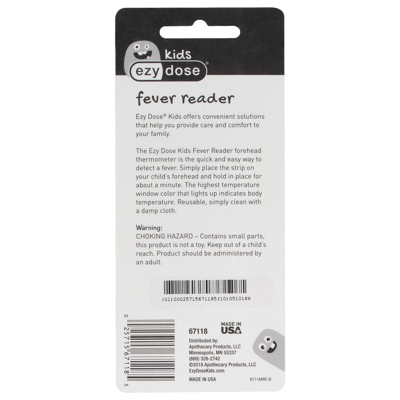 [Australia] - EZY DOSE Kids Thermometer for Fever for Baby and Toddler, Celsius & Fahrenheit, Reusable, Home & Travel, 10 ml 