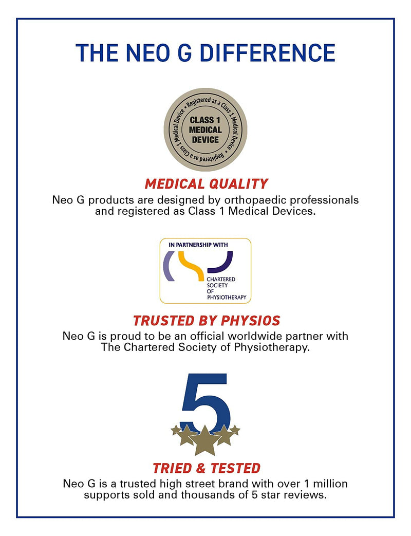 Neo-G Wrist and Thumb Support for Arthritis, Joint Pain, Tendonitis, Sprain - Wrist Brace Wrist Compression Hand Support - M - Black Medium