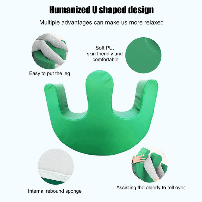 [Australia] - Bedridden Patient Turning Device, 5.1in Thickness Turning Pillow PU Leather Anti Bedsore Waterproof Paralyzed Bed Shift Nursing Products Helping The Elderly Turn Over Pillow 
