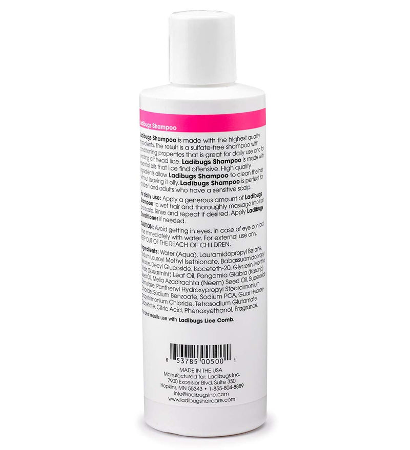 [Australia] - Lice Prevention Shampoo 8oz | Natural, Essential Oils, Sulfate-free | Keep Head Lice Away! 8 Fl Oz (Pack of 1) 