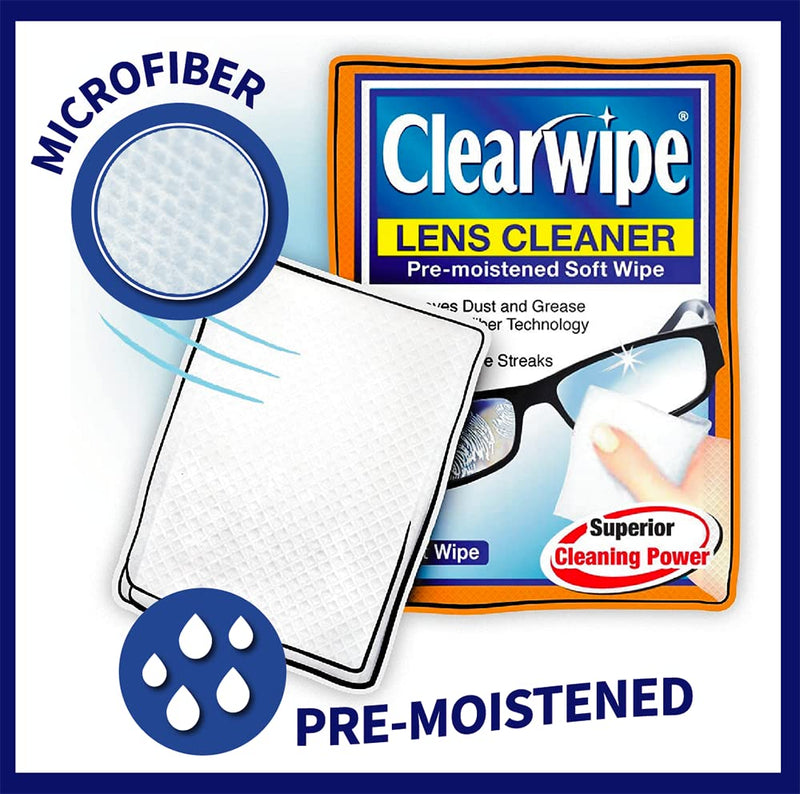[Australia] - Microfiber Wipes, White, 40 Count 