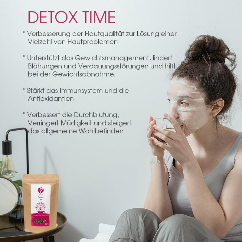 [Australia] - UKKO Detox Tea Contains 8 herbs such as mint, white pansy and ginger, beetroot etc. It promotes fat and energy metabolism and strengthens the immune system. 100% Vegan 