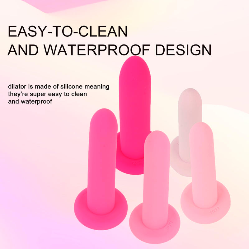 [Australia] - Silicone Pelvic Floor Muscle Exerciser Trainer Set - 5 Kit System (Small Set) 