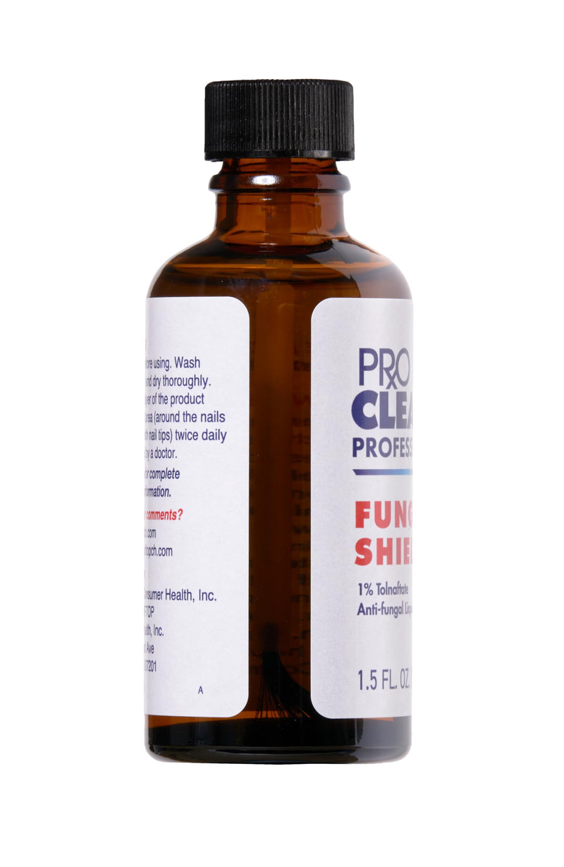 Fungal Shield Professional Antifungal Treatment, Maximum Strength Tolnaftate 1% Liquid, 1.5 fl oz Clinical Size