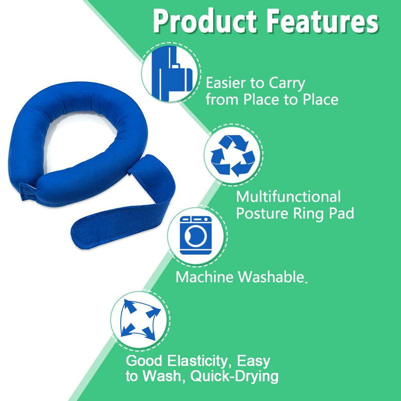 [Australia] - Zelen Arm Elevation Pillow Support, Arm Rest Elbow Pillow for Broken Arms, Elbow Pillows for Adults After Surgery, Sleeping Hand Pillows, Arms Support Post Surgery for Wrist, Leg, Knee, Ankle (2 Pcs) 