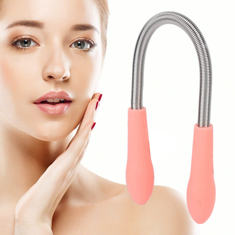 [Australia] - Epilator, Facial Hair Remover, Facial Razor Women Stainless Steel Manual Epilator Facial Hair Roller Threading Tools Face Portable Epilator Beauty Tool Upper Lip Chin Cheeks 