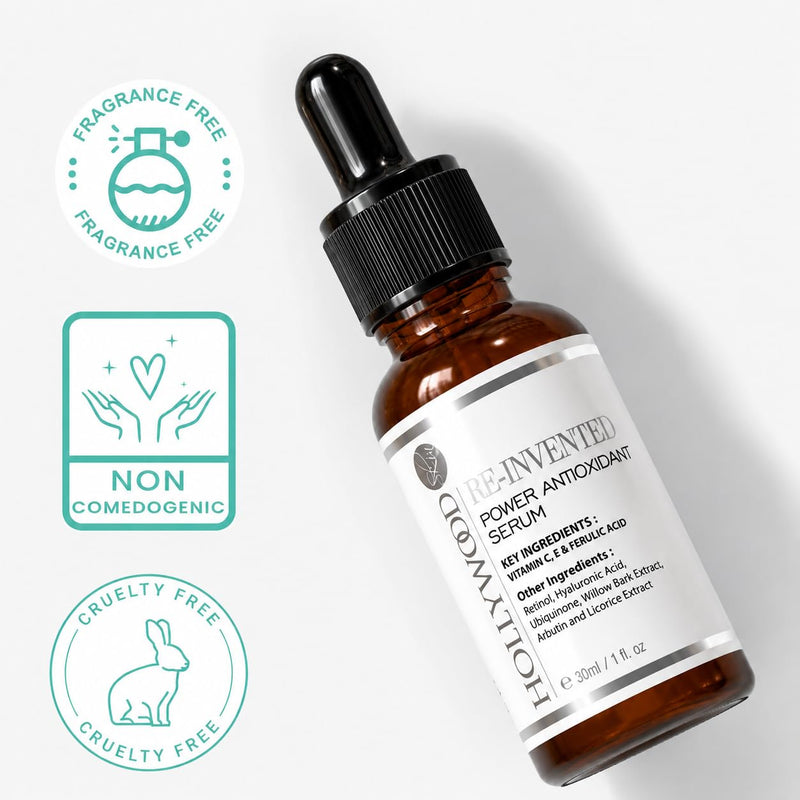 20% Vitamin C Serum for Men | 4X Strength | With 1.02% Ferulic Acid & 1% Vitamin E – Powerful Anti-Aging Face Serum, Brightening & Hydrating Skincare – Moisturizer for Wrinkles & Fine Lines – 30ml