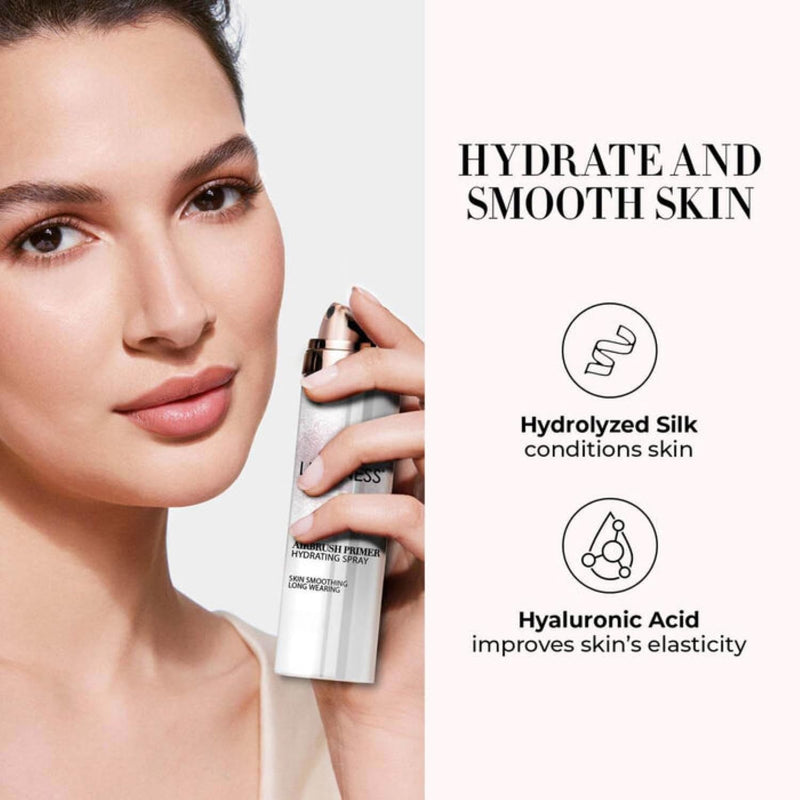 [Australia] - LUMINESS Airbrush Spray Flawless Finish Trio Kit - Hydrating Primer, Blush Mist & Makeup Eraser for Radiant Perfection, 3-Piece Collection to Prime, Enhance & Refresh Your Complexion, All Skin Types 