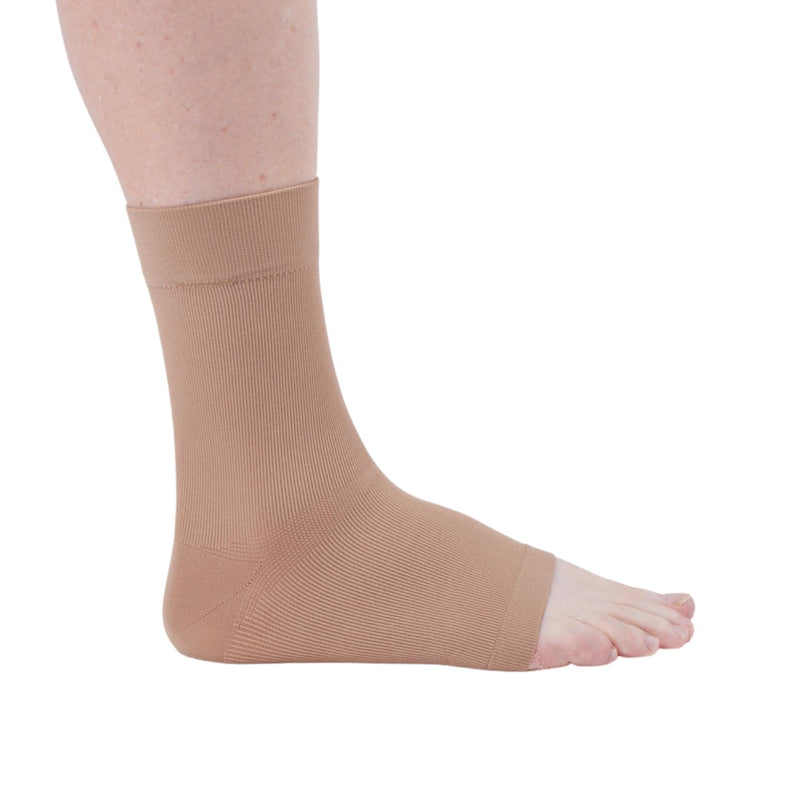 medi Seamless Knit Ankle Support - sprains, rheumatic & osteoarthritis condition Beige M Medium