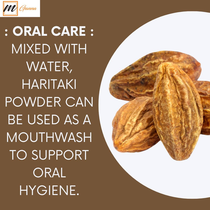 [Australia] - 100% Natural Haritaki/Terminalia Chebula Powder for Health and Skin Care 0.22 LBS / 100 GMS 
