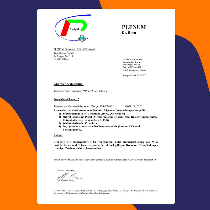 [Australia] - Eye vitamins - 365 vitamin A tablets - Retinol: 10,000 IU (3000 µg) - Vitamin A capsules alternative - Retinyl acetate - No additives, vegan - TRUE NATURE® 91 g (pack of 1) 