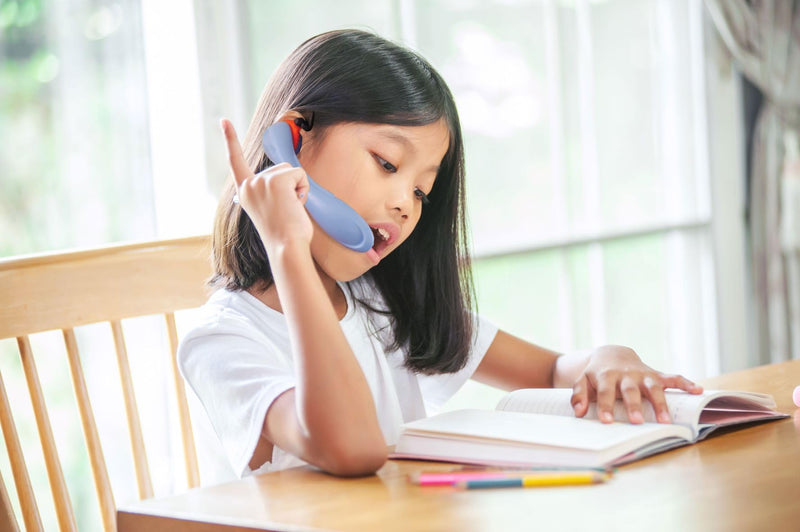 [Australia] - WhisperPhone Solo - Hands-Free Reading and Speech Tool for Phonemic Awareness & Fluency, Ideal for Classrooms K-4th, Homeschool, Speech Therapy, and Learning a New Language 