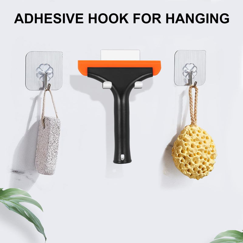 [Australia] - SetSail Shower Squeegee for Glass Doors, Small Squeegee for Shower Glass Door Mini Silicone Squeegee for Window, Door, Bathroom, Mirror, Car Window 1 Pack 