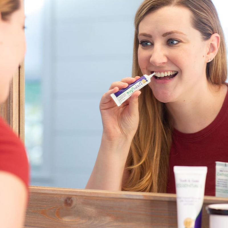 [Australia] - Dental Herb Company - PerioSpot Mouth Sore and Gum Care Gel - Soothes and relieves discomfort from canker sores and gum irritation (.5 oz.) 