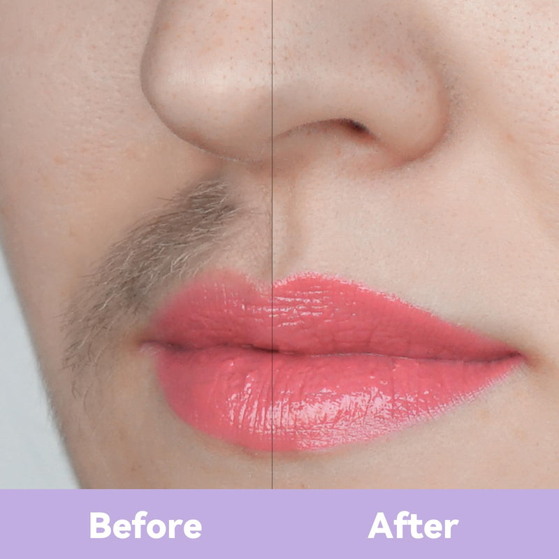 [Australia] - 2-in-1 Facial Hair Remover Kit for Women, Bautrium Electric Facial Shaver Eyebrow Razor Women with USB-C Cable & Storage Bag Rechargeable 