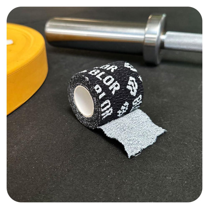 Blor Elastic Tape with Glue for Crossfit and Hookgrip, Hypoallergenic, Flexible Maximum Hold and Elasticity Comfort and Resistance for Your Workouts (4) 4
