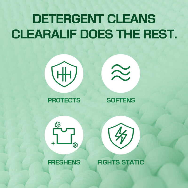 [Australia] - CLEARALIF laundry Fabric Softener Sheets, Unscented, 160 Loads, Eco Friendly, Great For Travel, Apartments, Dorms. 160 Count (Pack of 1) 