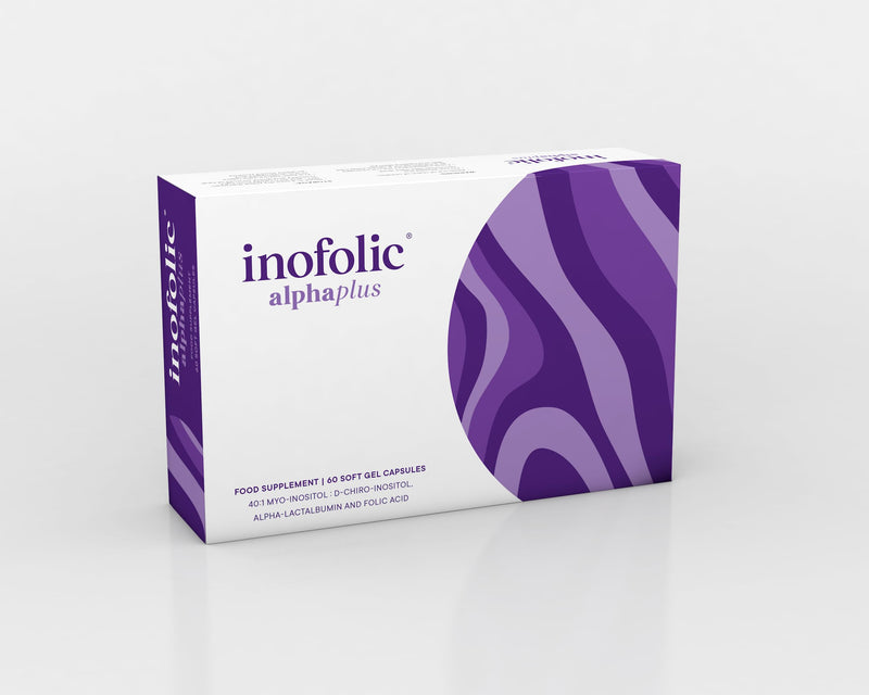 AlphaPlus – Myo-Inositol & D-Chiro-Inositol – 40:1 Ratio – 400ug Folic Acid – PCOS Supplement for Women – Hormonal Balance, Fertility & Metabolic Function – 60 Capsules – 1 Month Supply