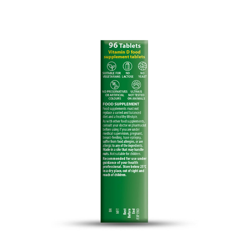 Vitamin D Tablets 4000IU, Vitabiotics Ultra Vitamin D, 4000IU, Tablets