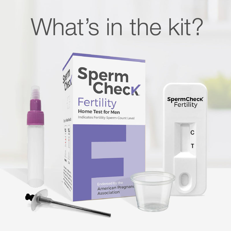 [Australia] - SpermCheck Fertility Sperm Count Test for Men, at Home Sperm Test, Easy to Read Results, Over 98% Accurate 