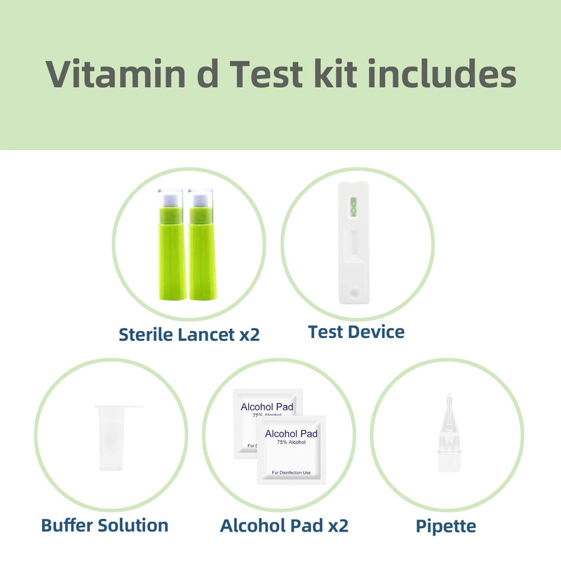 Vitamin d Test kit at Home,he Result is Highly Accurate, Easy to Read and use