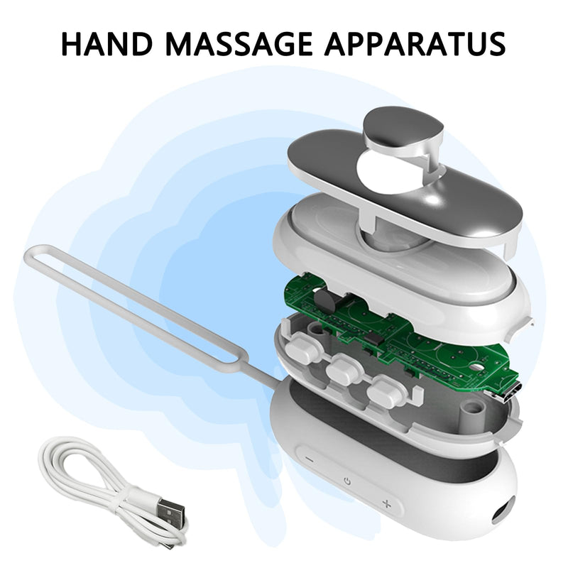 [Australia] - Sleep Device, Compact Sleep Device, Handheld Relaxation Device,Massage Improved Sleeping Mood and Focus Attention,Small and Easy to Carry Light Blue 