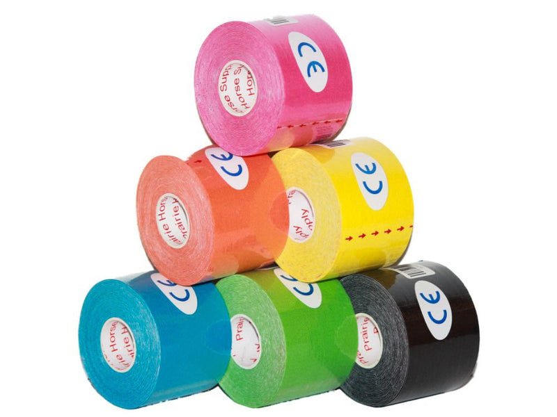 [Australia] - Kinesiology Tape Pro, Athletic Waterproof Muscle Support Adhesive Kinesio Sport Tape for Athletes 2 inches x 16.4 feet, 6 Rolls, Assorted 6 Count (Pack of 1) 