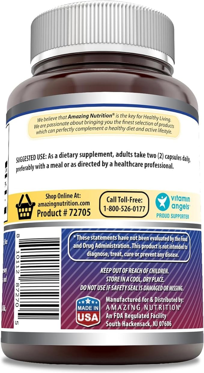 [Australia] - Amazing Formulas Chondroitin Sulfate 1200 mg Per Serving Supplement | Capsules | Non-GMO | Gluten Free | Made in USA (120 Count, 2 Pack) 1 Count (Pack of 1) 