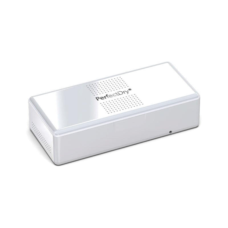 Audinell PerfectDry Electronic Hearing Aid Drying Box - Spacious Size - Dehumidifier and Hearing Aid Dryer - Eliminates Sweat and Moisture - With Temperature Control