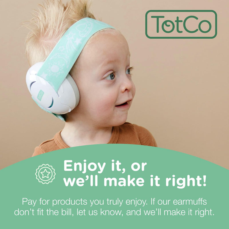 [Australia] - Earmuff Protection for Toddlers, Infants, and Babies - 0 to 36 months - Noise Cancelling Earmuff Headphones Green 