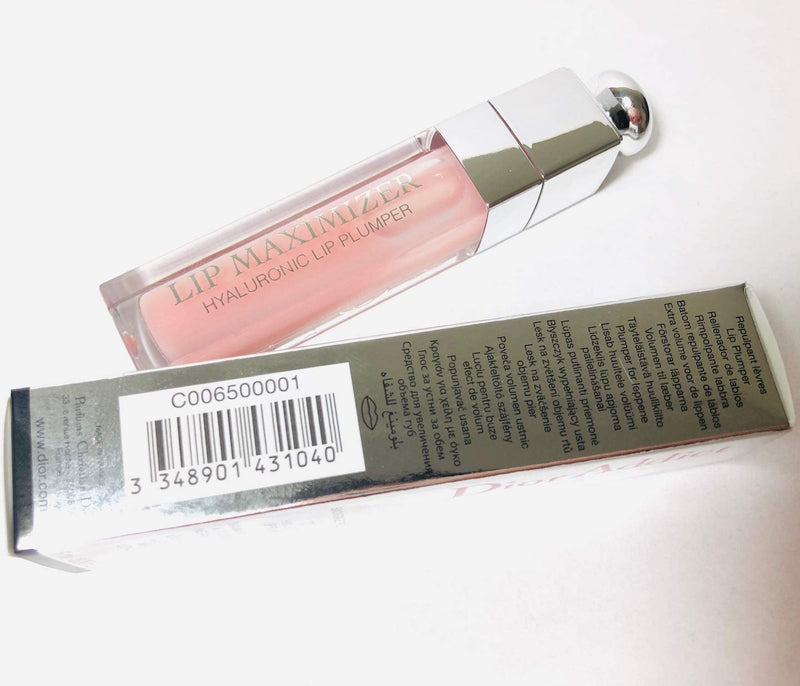 Dior Addict Lip Maximizer High Volume Lip Plumper Cd NIB 6ml 001 Pink