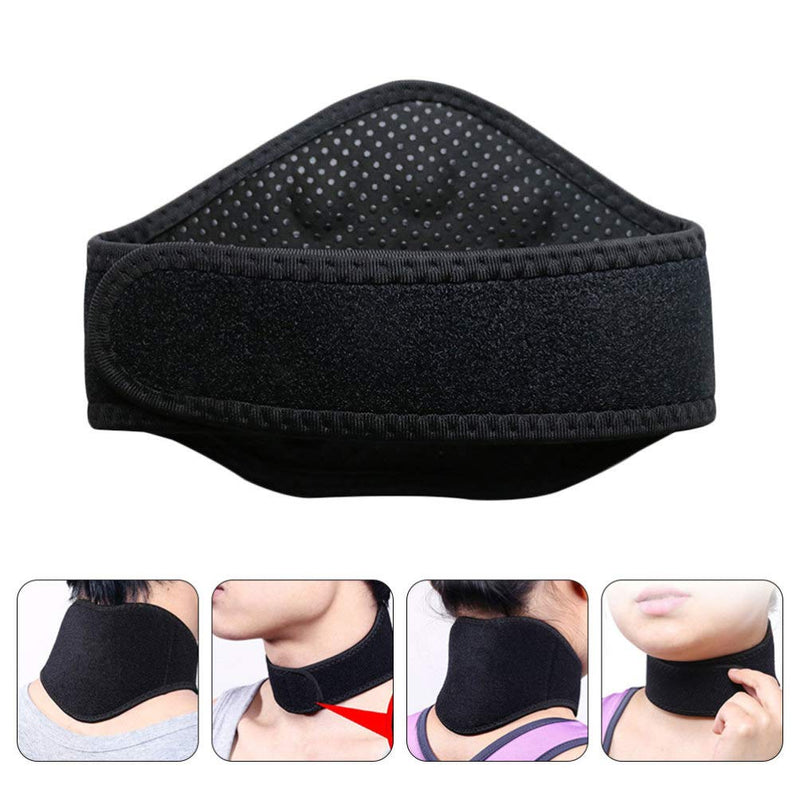 [Australia] - EXCEART Magnetic Self Heating Pad Therapy Pain Relief Neck Wrap Support Brace Collar Pain Relief for Neck Arthritis Migraine Headaches Shoulders and Back 
