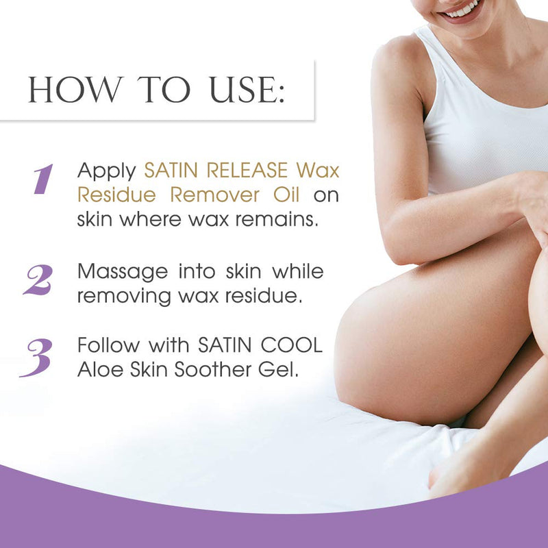 [Australia] - Satin Smooth Satin Release Wax Residue Remover Oil, Post-Wax Treatment Fast-Dissolving, 16 oz, 1-pack 16 Fl Oz (Pack of 1) 