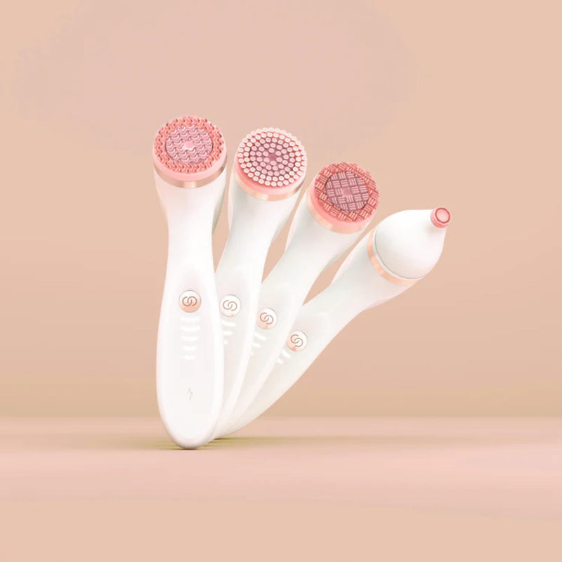 Nu Skin ageLOC LumiSpa iO Rose Gold Treatment Head | Gentle | Soft Silicone for Sensitive Skin | Micro-Pulse Oscillation Technology | Deep Cleansing for Radiant Skin