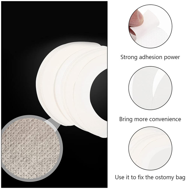 [Australia] - 40pcs Skin Barrier Strip Elastic Ostomy Barrier Tape Waterproof Hydrocolloid Extenders Pressure Sensitive Sticker ostomy supplies colostomy supplies for Ostomy Bag Supplies 